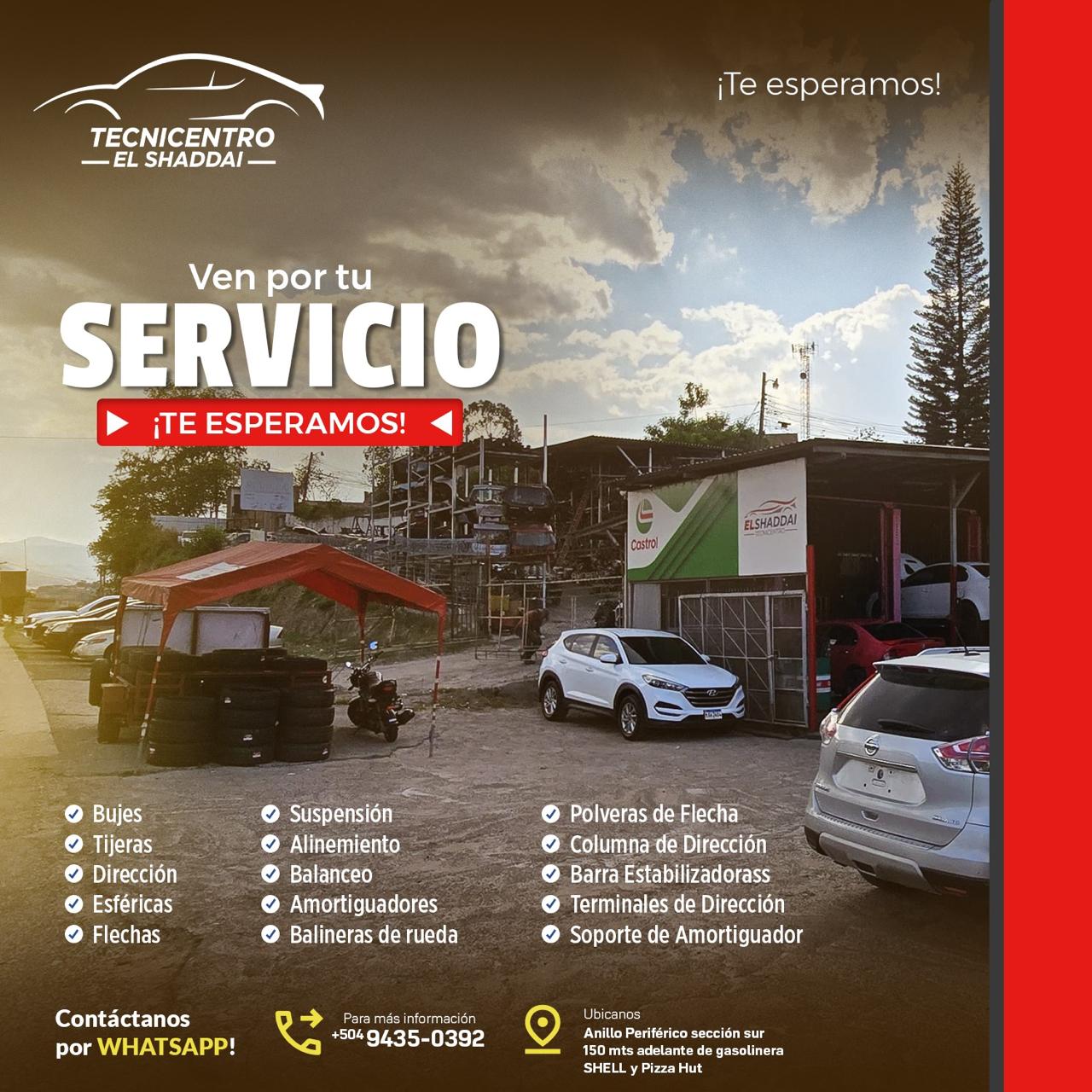 Tecnicentro El Shaddai | Taller Automotriz Honduras