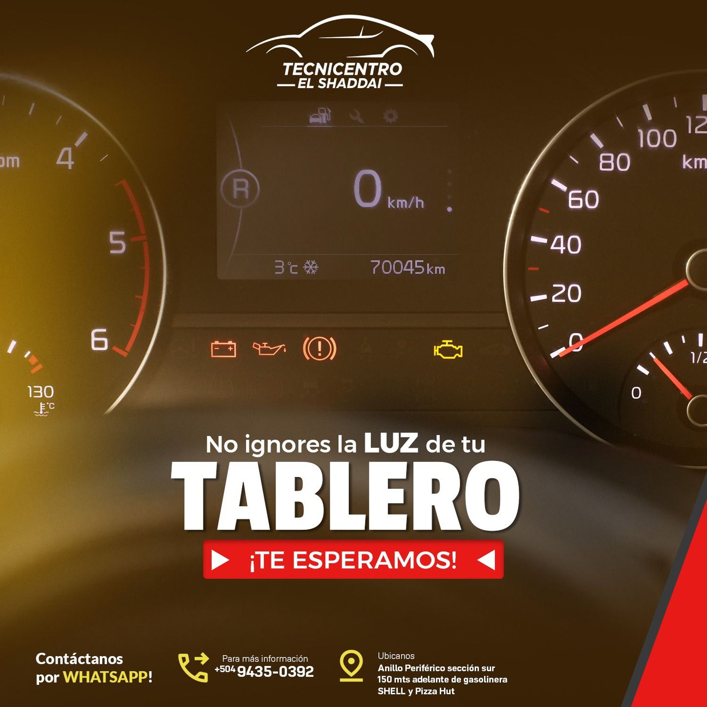 Tecnicentro El Shaddai | Taller Automotriz Honduras