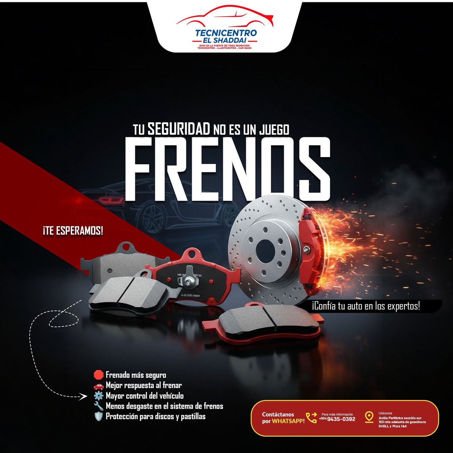 Tecnicentro El Shaddai | Taller Automotriz Honduras