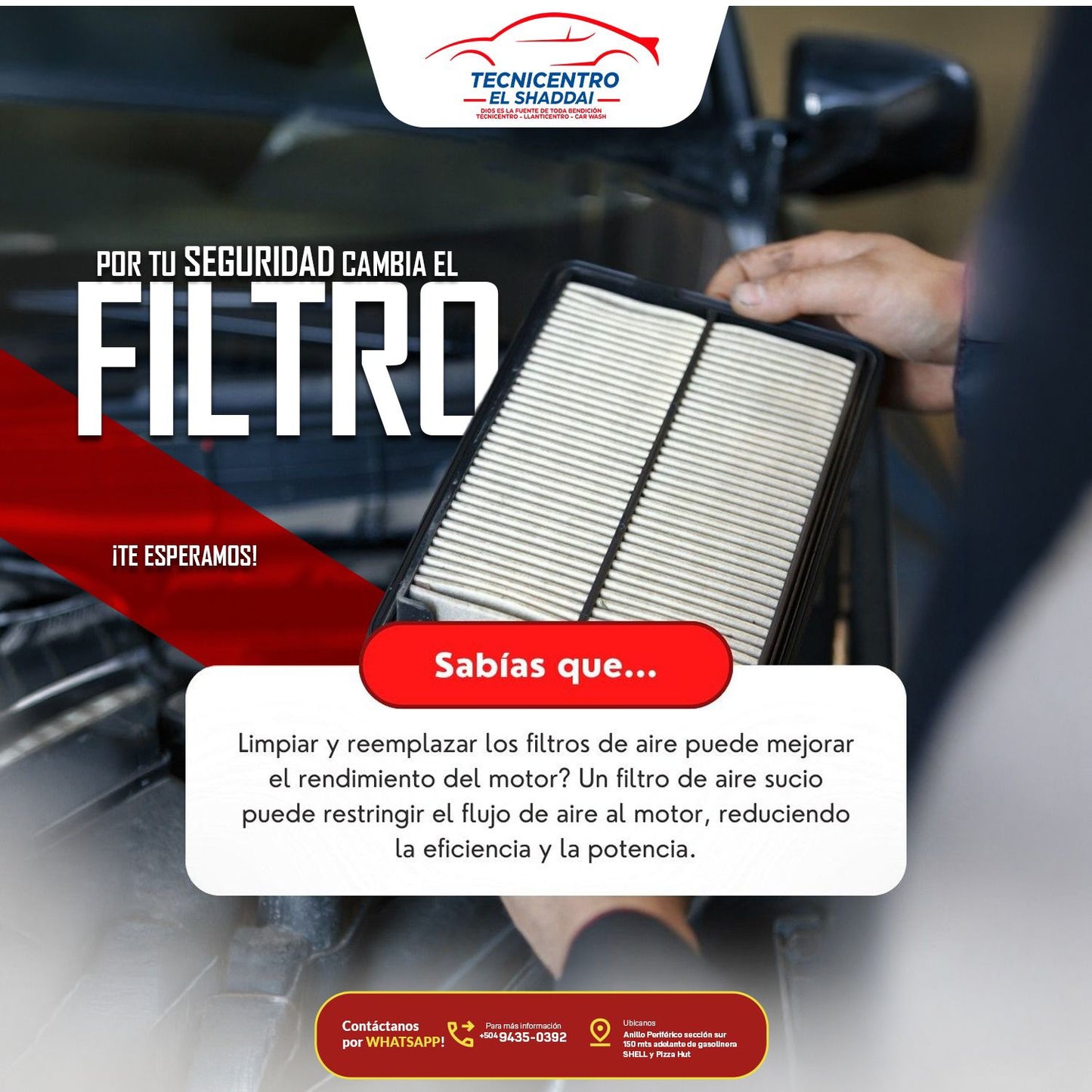 Tecnicentro El Shaddai | Taller Automotriz Honduras