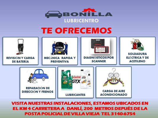 LUBRICENTRO BONILLA