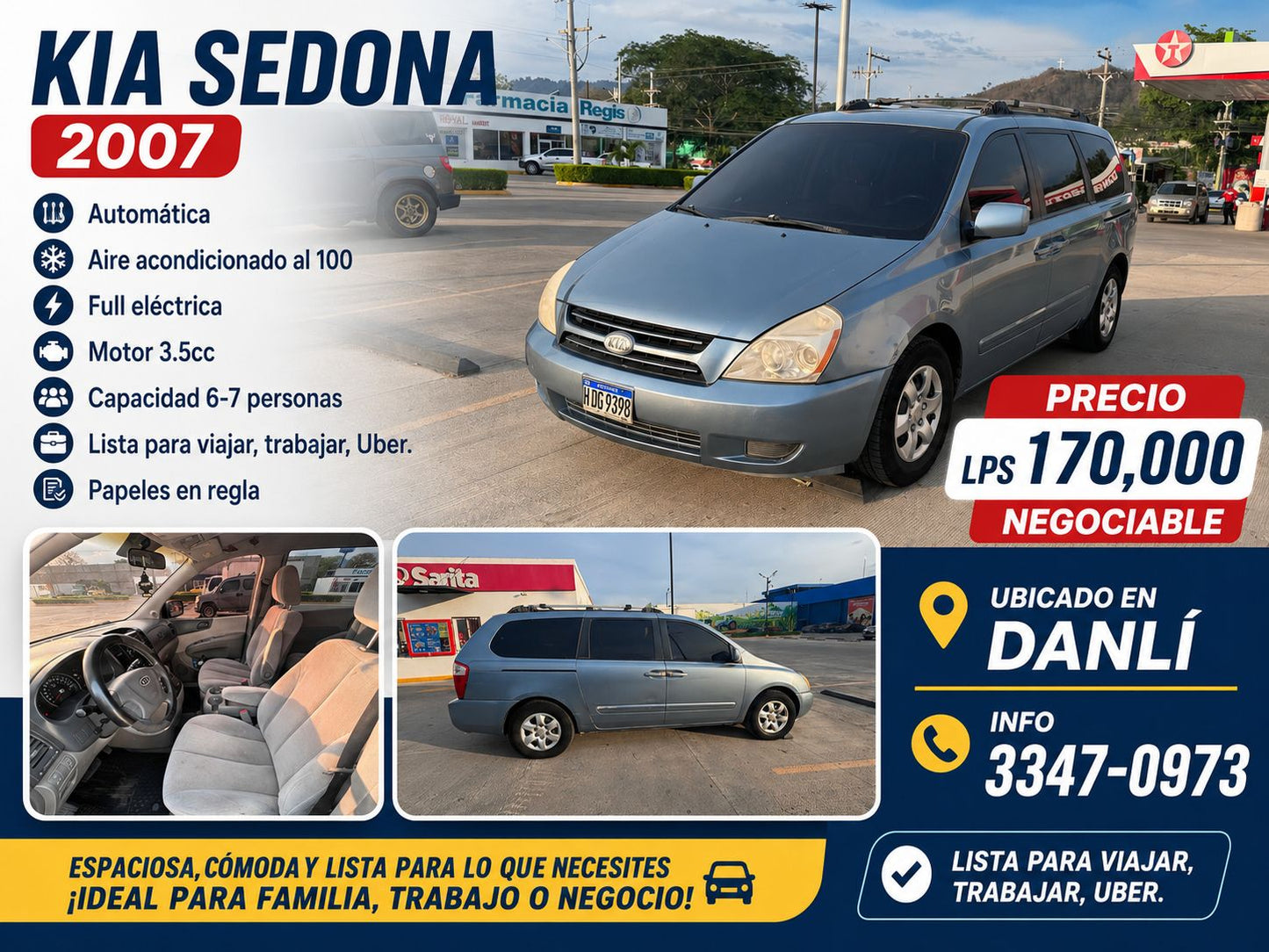 KIA SEDONA 2007