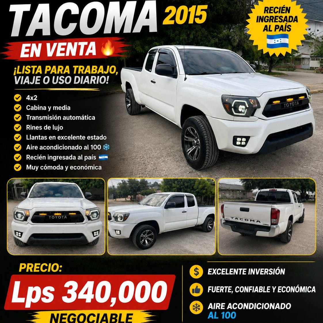 TOYOTA TACOMA 2015