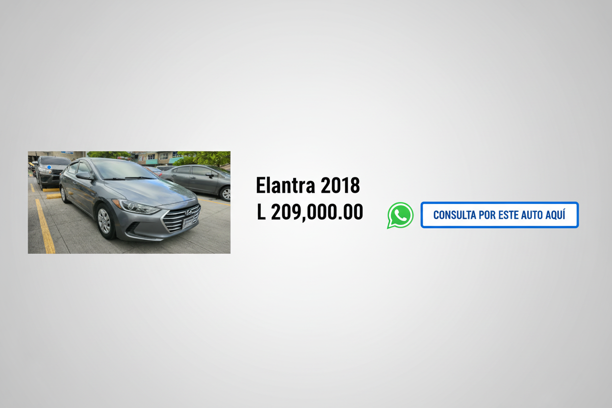 Elantra 2018, Impulsado